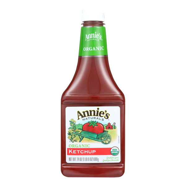 Annie's Naturals Organic Ketchup - Case of 12 - 24 Ounce.