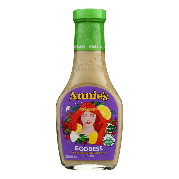 Annie's Naturals Organic Dressing Goddess - Case of 6 - 8 fl Ounce.