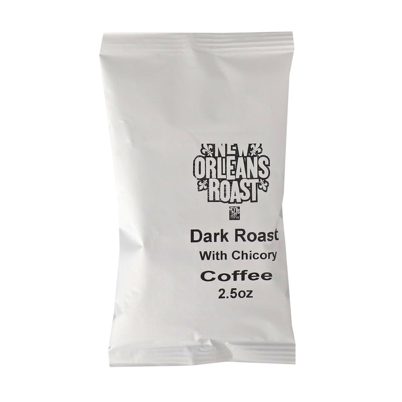 New Orleans Roast Coffee And Chicory 2.5 Ounce Size - 36 Per Case.
