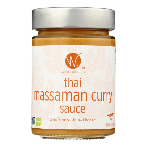 Watcharee's - Sauce Thai Massaman Curry - Case of 6-9.8 Fluid Ounce