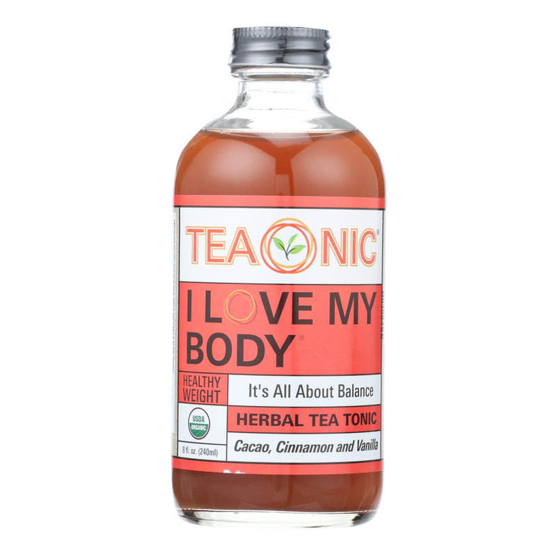 Teaonic I Love My Skinny Body Herbal Tea Supplement  - Case of 6 - 8 Fluid Ounce