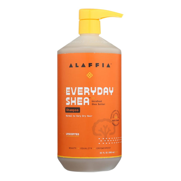 Alaffia Everyday Shea Moisturizing Unscented Shampoo  - 1 Each - 32 Fluid Ounce