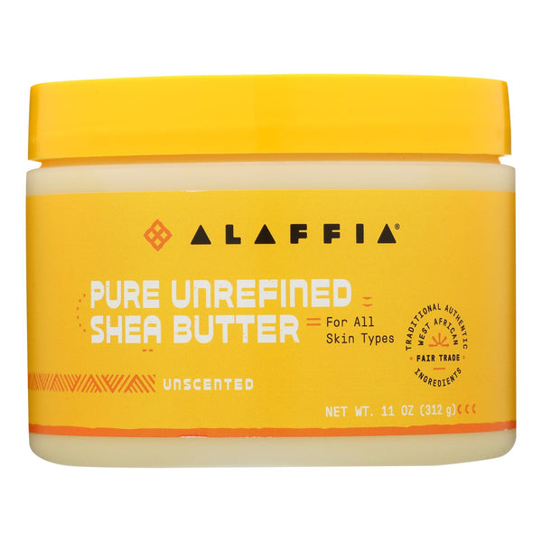 Alaffia Everyday Shea Unscented Shea Butter Lotion  - 1 Each - 11 Ounce