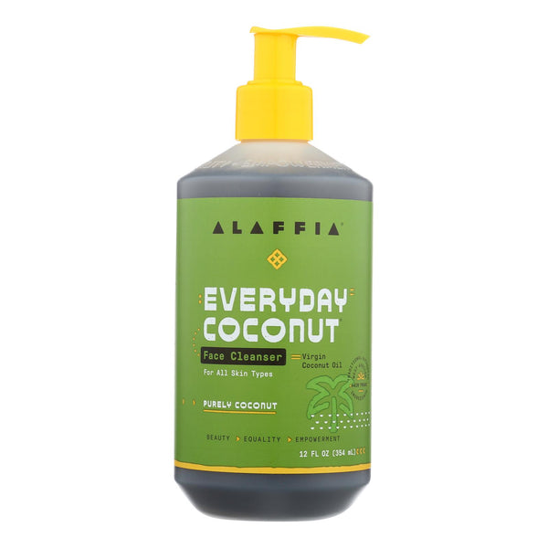 Alaffia Coconut Cleansing Face Wash  - 1 Each - 12 Fluid Ounce