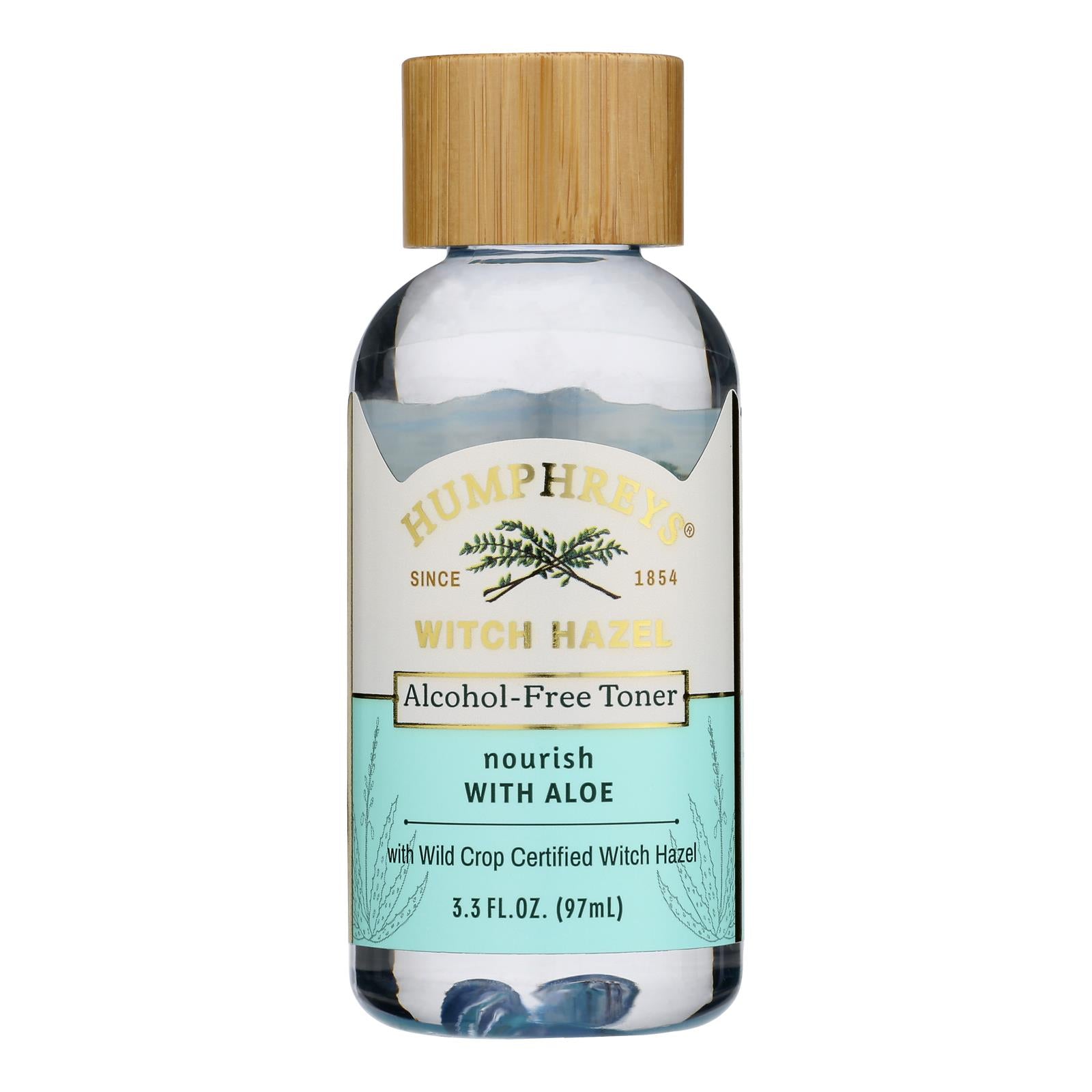 Humphreys Homeopathic Remedies - Witch Hazel Toner Af Aloe - Case of 12-3.3 Fluid Ounce