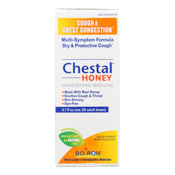 Boiron - Chestal - Cough and Chest Congestion - Honey - Adult - 6.7 Ounce