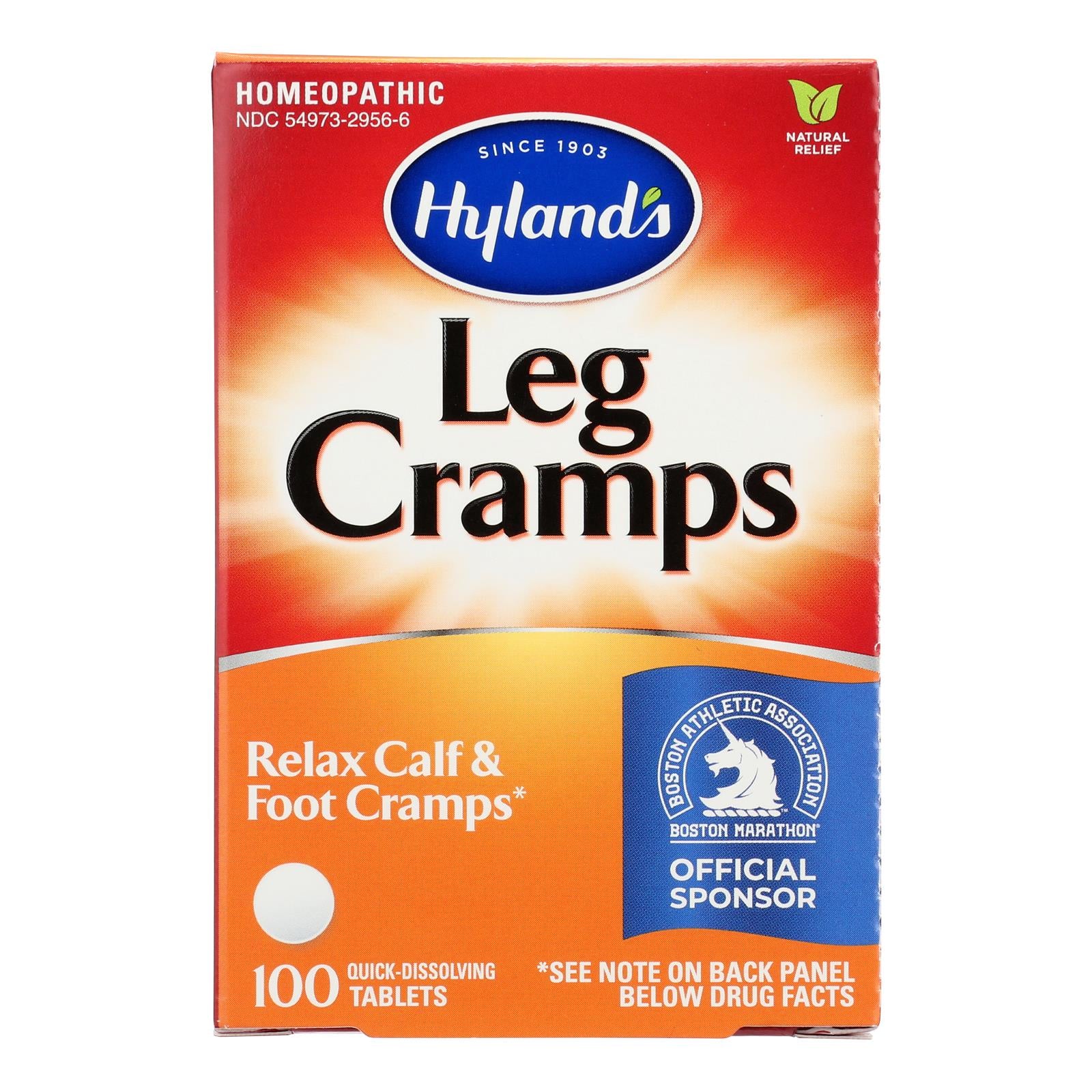 Hyland's - Leg Cramps Relief - 1 Each 1-100 Tablets