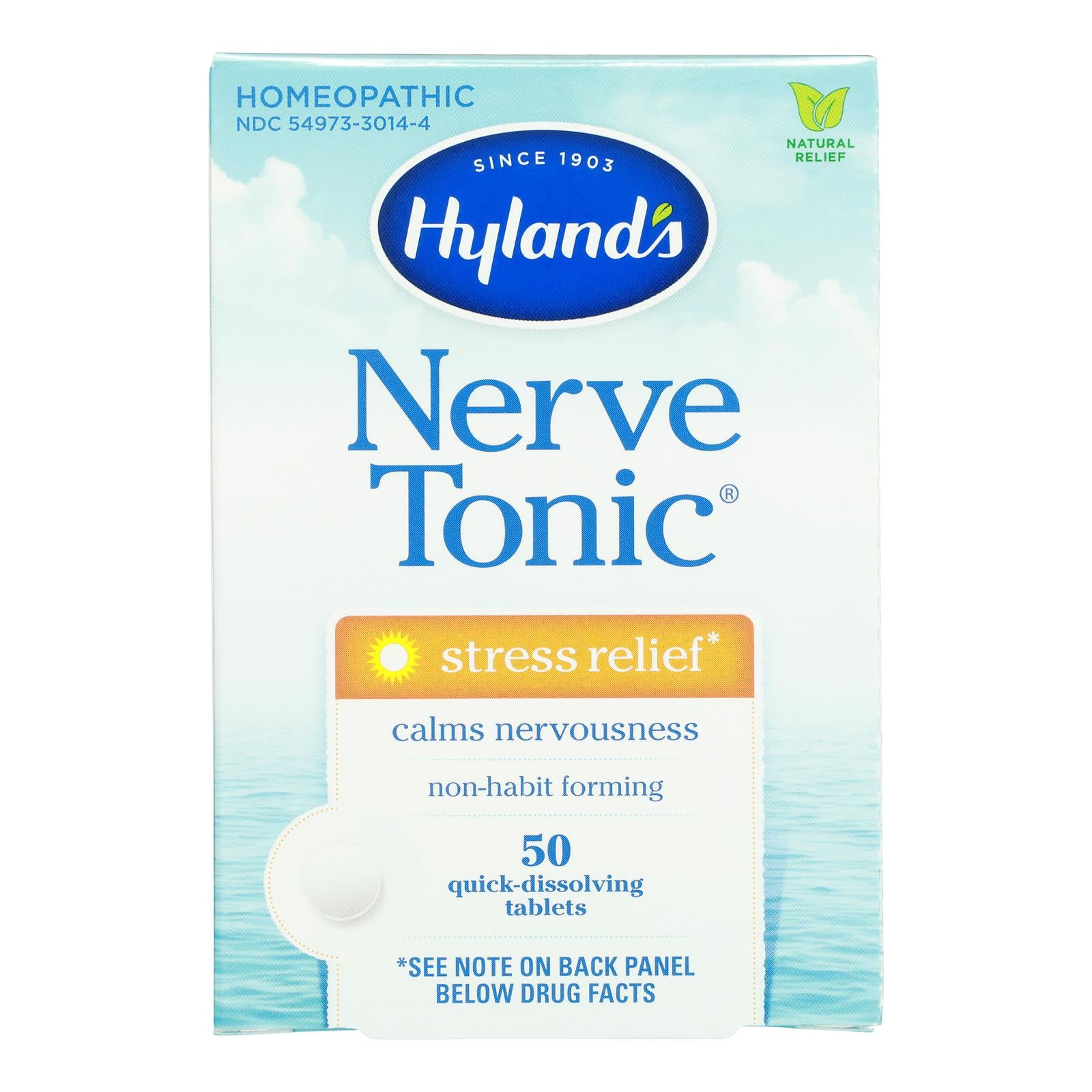 Hyland's - Nerve Tonic Tablets - 1 Each-50 Tablets