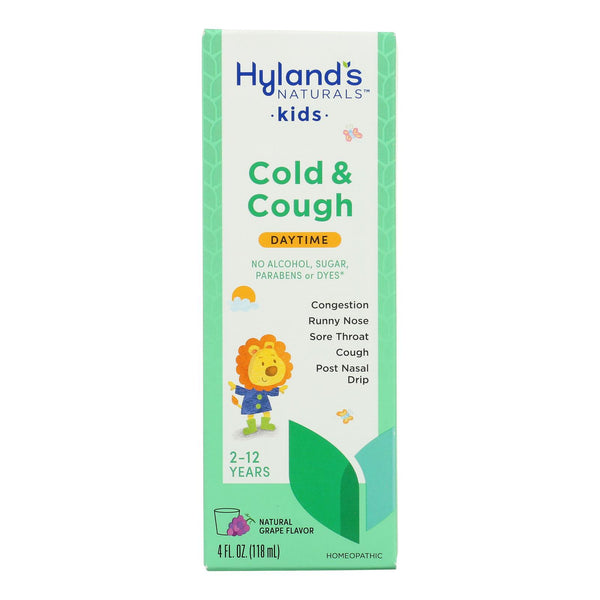 Hylands Homeopathic Cold n Cough - 4 Kids - Grape - 4 Ounce