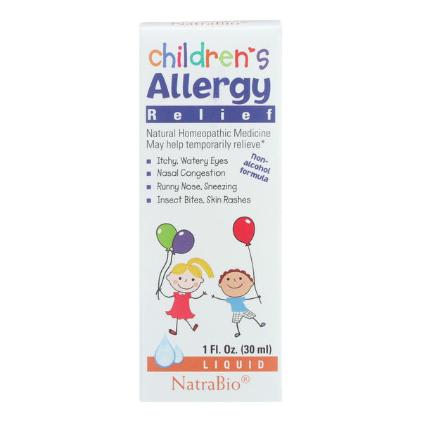 NatraBio Children's Allergy Relief - 1 fl Ounce