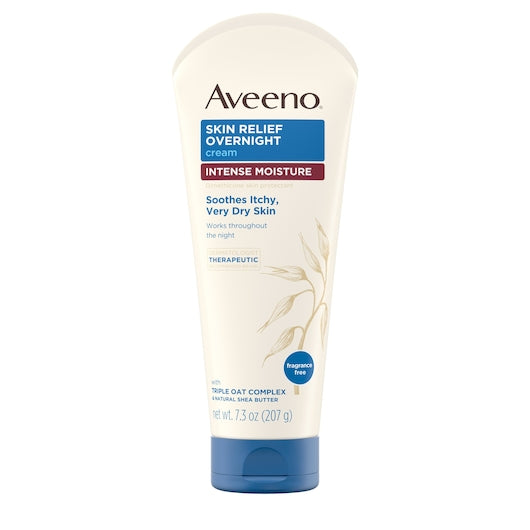Aveeno Intense Relief Overnight Cream 7.3 Ounce Size - 12 Per Case.
