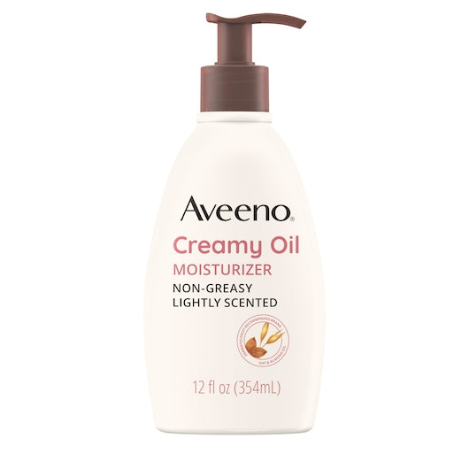 Aveeno Creamy Moisturizing Oil 12 Fluid Ounce - 12 Per Case.