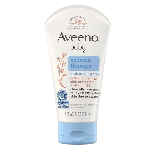 Aveeno Baby Eczema Therapy Moisturizing Cream 5 Ounce Size - 12 Per Case.