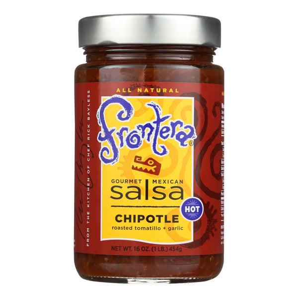 Frontera Foods Chipotle Salsa - Chipotle - Case of 6 - 16 Ounce.