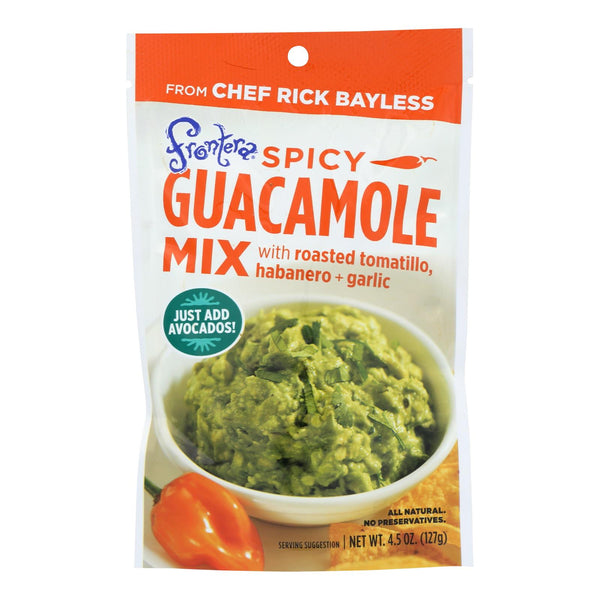 Frontera Foods Spicy Guacamole Mix - Guacamole Mix - Case of 8 - 4.5 Ounce.