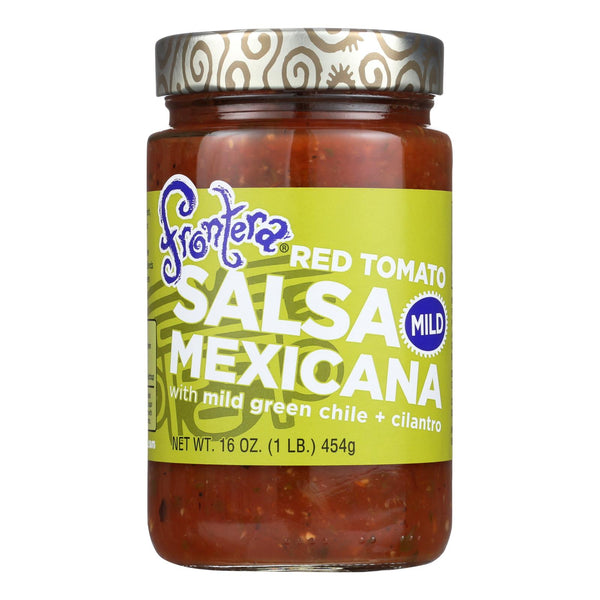 Frontera Foods Salsa Mexicana (Mild) - Salsa Mexicana - Case of 6 - 16 Ounce.