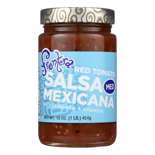 Frontera Foods Salsa Mexicana (Medium) - Salsa Mexicana - Case of 6 - 16 Ounce.
