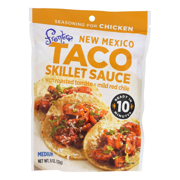 Frontera Foods New Mexico Taco Skillet Sauce - New Mexico - Case of 6 - 8 Ounce.