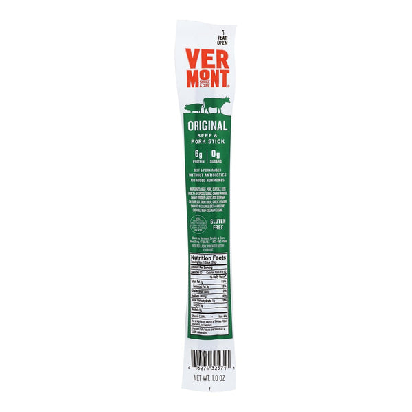 Vermont Smoke And Cure RealSticks - Cracked Pepper - 1 Ounce - Case of 24