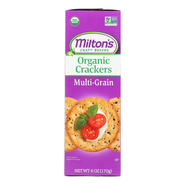 Miltons - Baked Crackers Mltgrn - Case of 8 - 6 Ounce