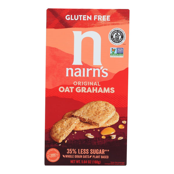 Nairn's - Cookie Gluten Free Oat Grahams Original - Case of 6-5.64 Ounce