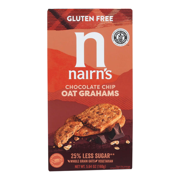 Nairn's - Cookie Gluten Free Chocolate Chips Oatgrahm - Case of 6-5.64 Ounce