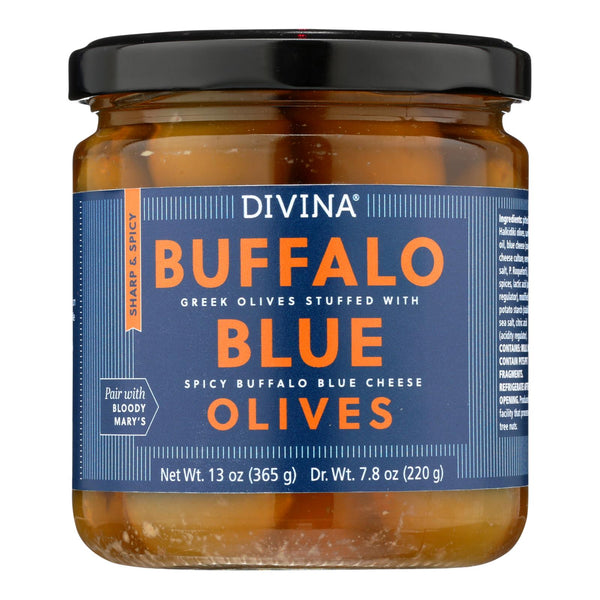 Divina - Olives Blue Buffalo - Case of 6 - 7.8 Ounce