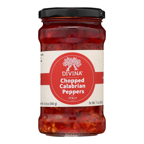 Divina - Peppers Chopd Calabrian - Case of 6 - 10.6 Ounce