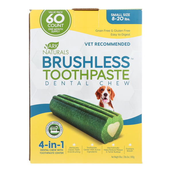 Ark Naturals - Brushless Toothpaste Dental Small - 1 Each - 60 Count