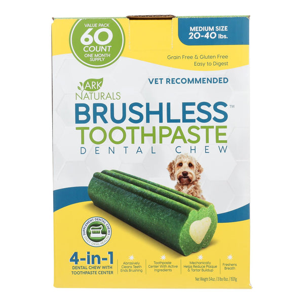 Ark Naturals - Brushless Toothpaste Medium - 1 Each - 60 Count