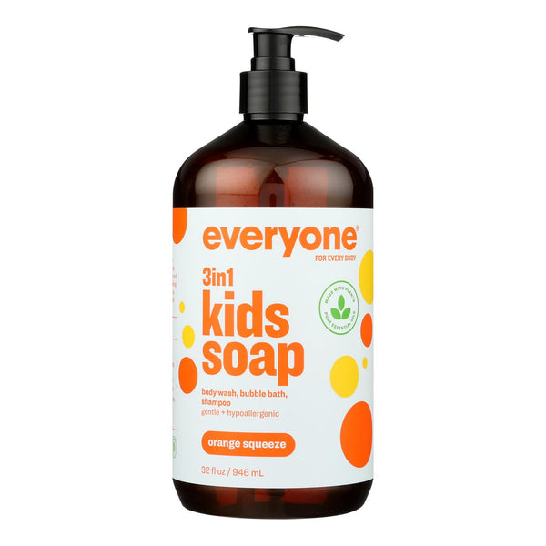 Everyone - Soap for Kids - Orange Squeeze - 32 Ounce