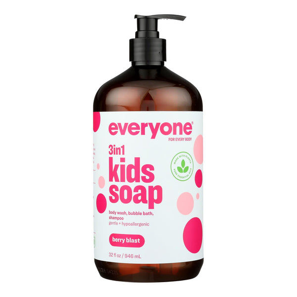 Everyone - Soap 3 In 1 Kds Berry Blast - 32 Fluid Ounce