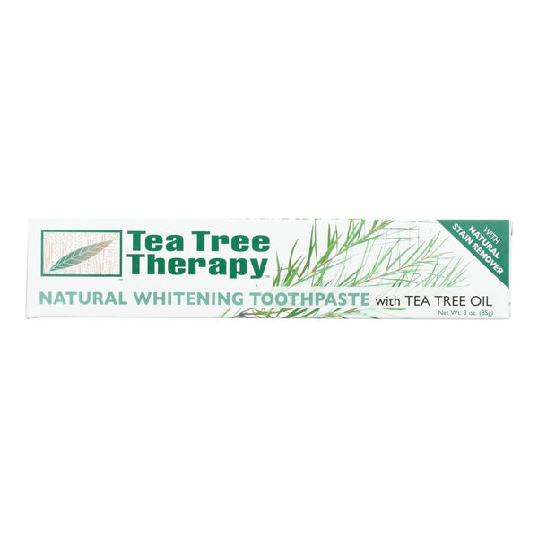 Tea Tree Therapy Natural Whitening Toothpaste - 3 Ounce