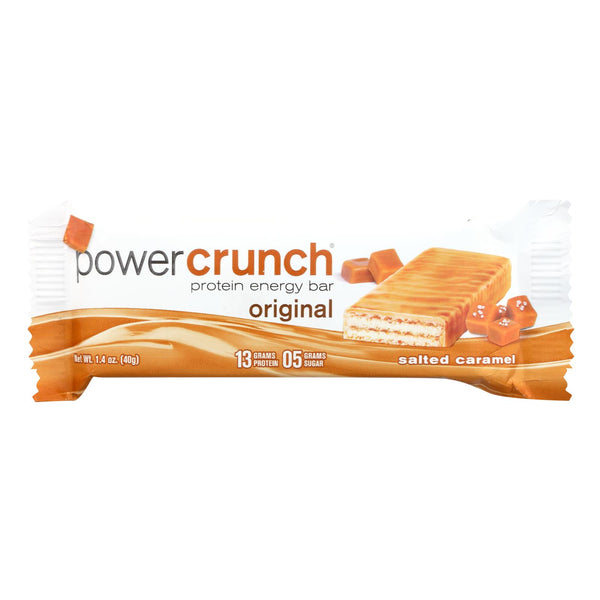 Power Crunch Bar - Original - Salted Caramel - 1.4 Ounce - Case of 12