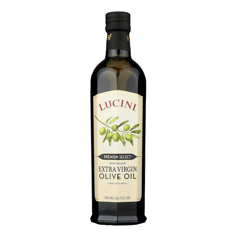 Lucini Italia Premium Select Extra Virgin Olive Oil - Case of 6 - 17 Fl Ounce.