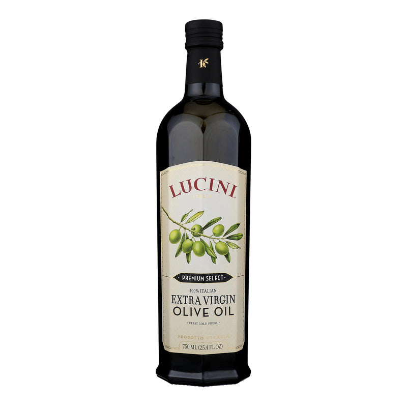 Lucini Italia Premium Select Extra Virgin Olive Oil - Case of 6 - 25.4 Fl Ounce.