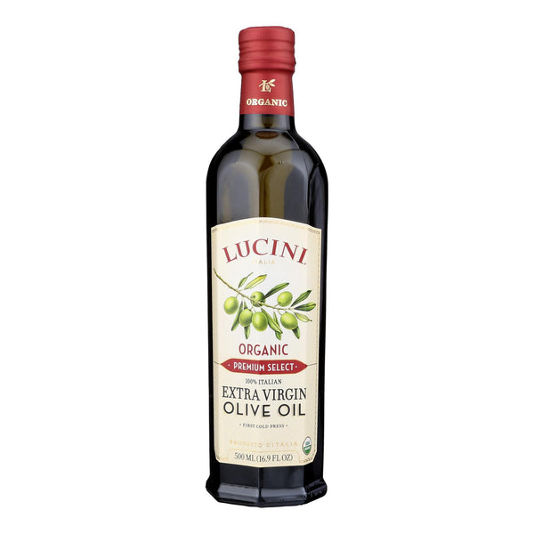 Lucini Italia Olive Oil - Organic - X-Virgin - Large - Case of 6 - 16.9 fl Ounce