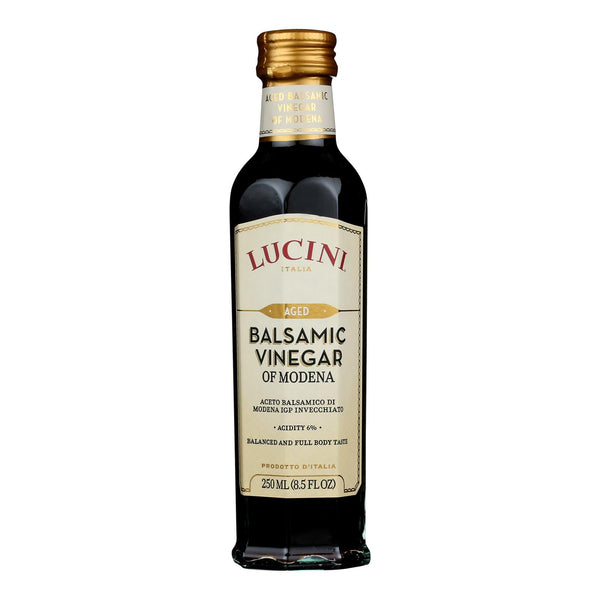 Lucini Italia Gran Riserva Balsamic Vinegar of Modena - Case of 6 - 8.5 Fl Ounce.