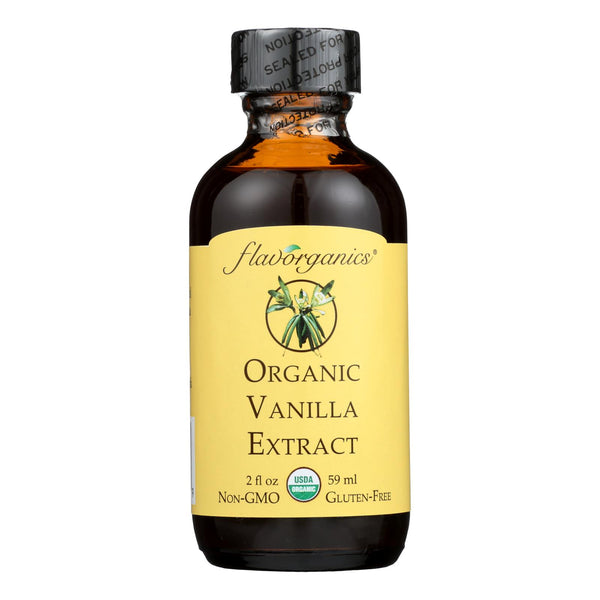 Flavorganics Extract - Organic - Vanilla - 2 Ounce - case of 12