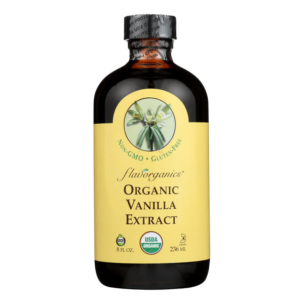 Flavorganics Organic Vanilla Extract - 8 Ounce