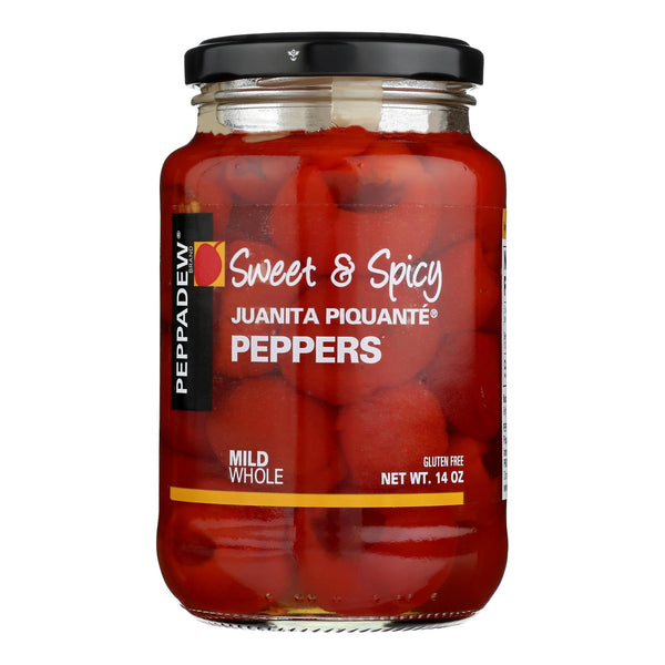 Peppadew Mild Whole Piquante Peppers  - Case of 12 - 14 Ounce