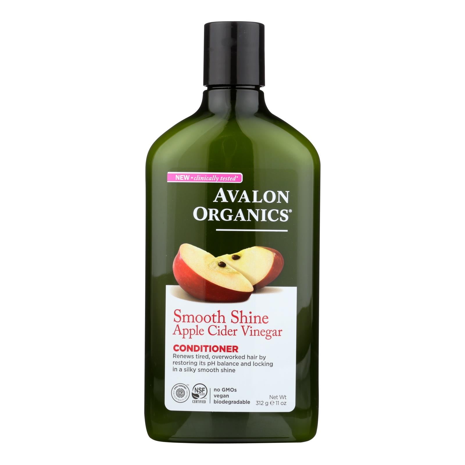 Avalon Conditioner - Smoothing - Apple Cider Vinegar - 11 Ounce
