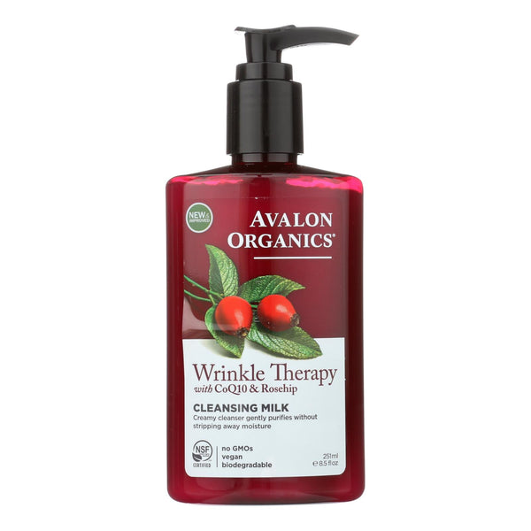 Avalon Organics CoQ10 Facial Cleansing Milk - 8.5 fl Ounce