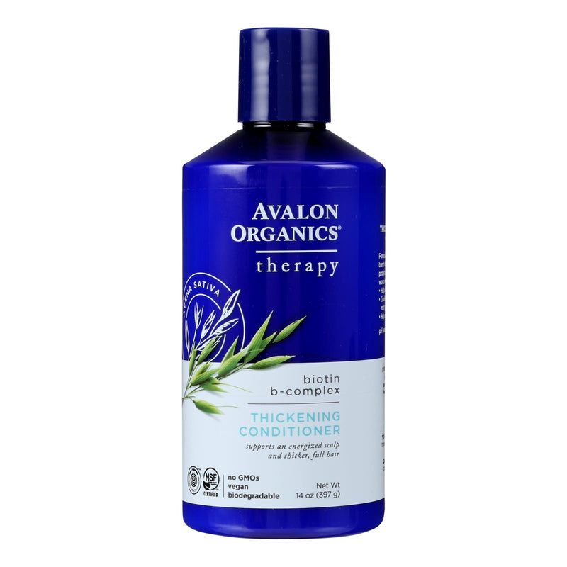 Avalon Organics Thickening Conditioner Biotin B-Complex Therapy - 14 fl Ounce