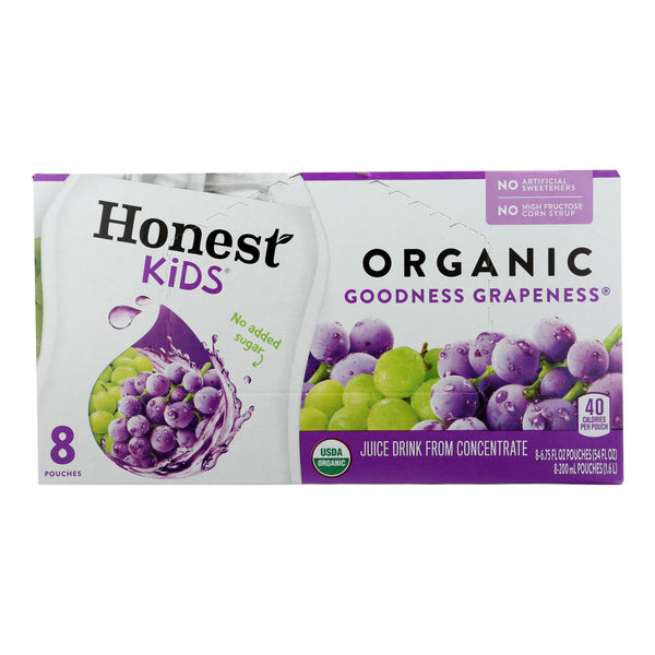 Honest Kids Honest Kids Goodness Grapeness - Goodness Grapeness - Case of 4 - 6.75 Fl Ounce.
