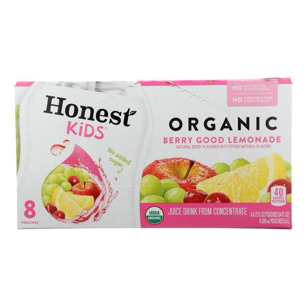 Honest Kids Honest Kids Berry Good Lemon - Berry Good Lemon - Case of 4 - 6.75 Fl Ounce.