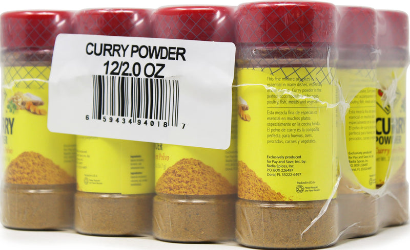 Lowes Curry Powder 2 Ounce Size - 12 Per Case.