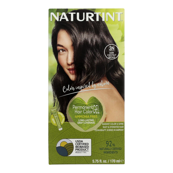 Naturtint Hair Color - Permanent - 3N - Dark Chestnut - 5.28 Ounce