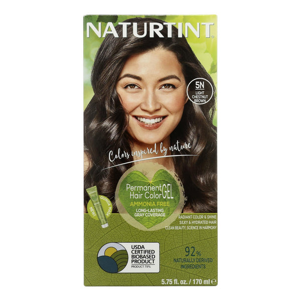 Naturtint Hair Color - Permanent - 5N - Light Chestnut Brown - 5.28 Ounce