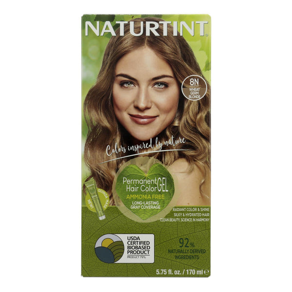 Naturtint Hair Color - Permanent - 8N - Wheat Germ Blonde - 5.28 Ounce